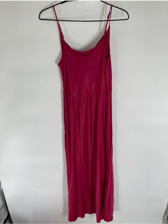 Anthropologie Dresses & Skirts - Anthropologie Fuchsia Slip Maxi Dress with Adjustable Straps
